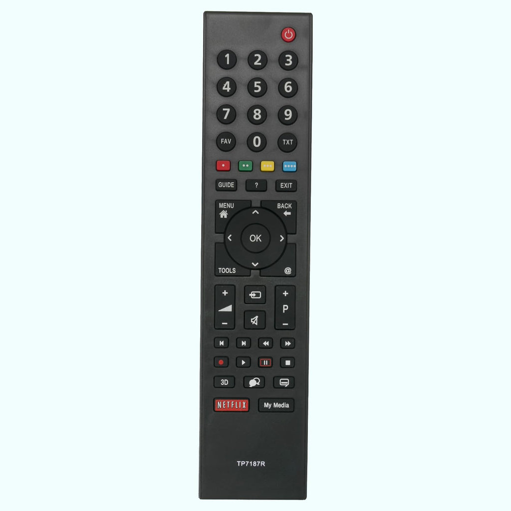 Ersatzfernbedienung für Grundig TV (TP7187R / TS1187R)