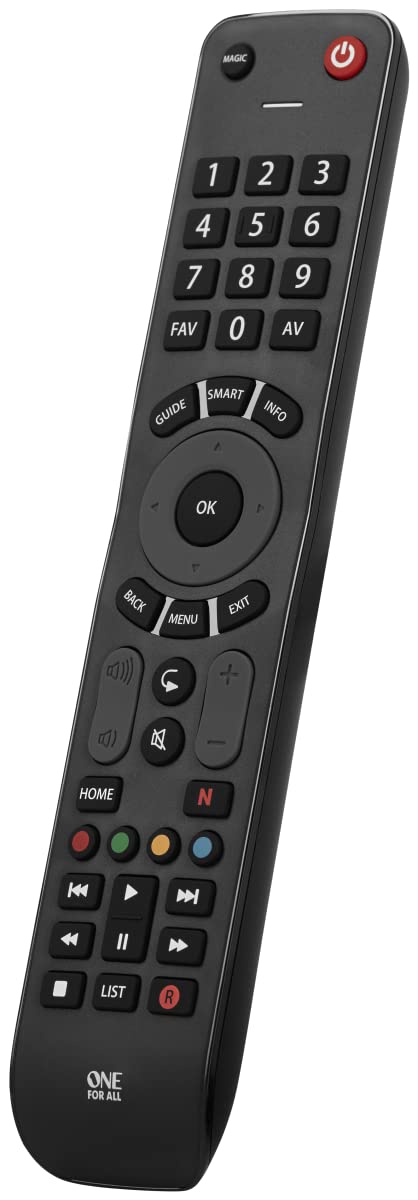One For All URC 7115 Evolve TV – Universalfernbedienung für alle TVs