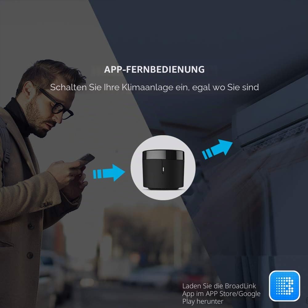 Broadlink RM4 Mini – WLAN IR-Blaster (Alexa & Google)