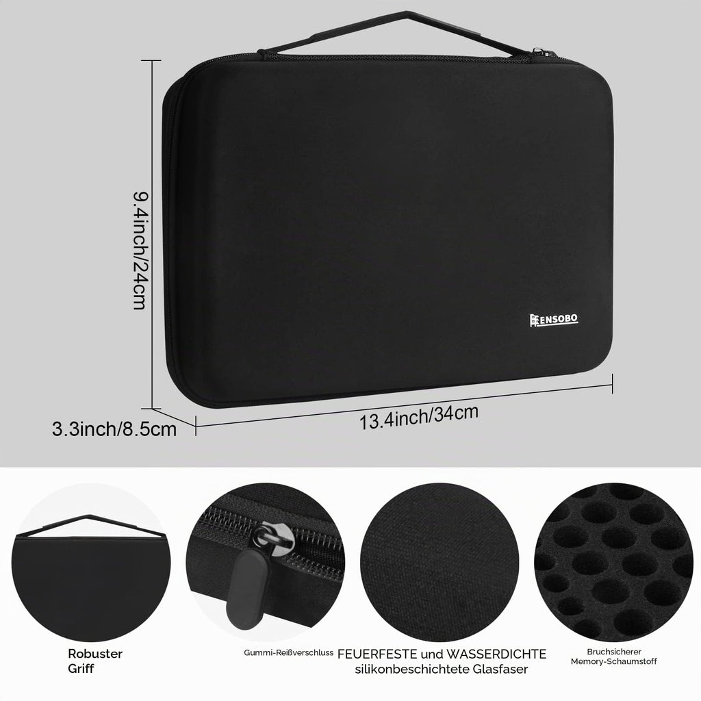 Batterie-Organizer mit Batterietester (Aufbewahrungsbox)