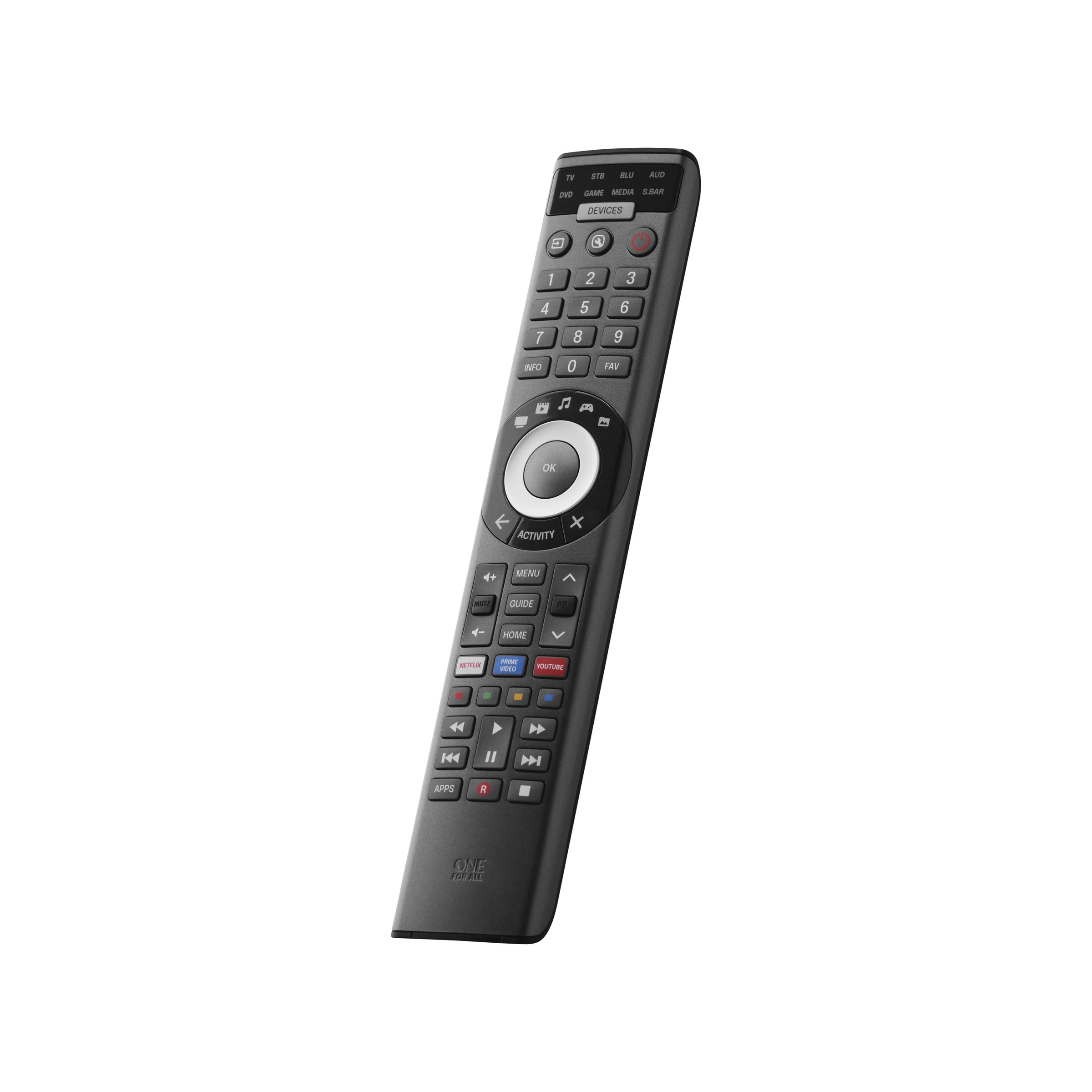 One For All URC 7880 Smart Control 8 – Universalfernbedienung für 8 Geräte