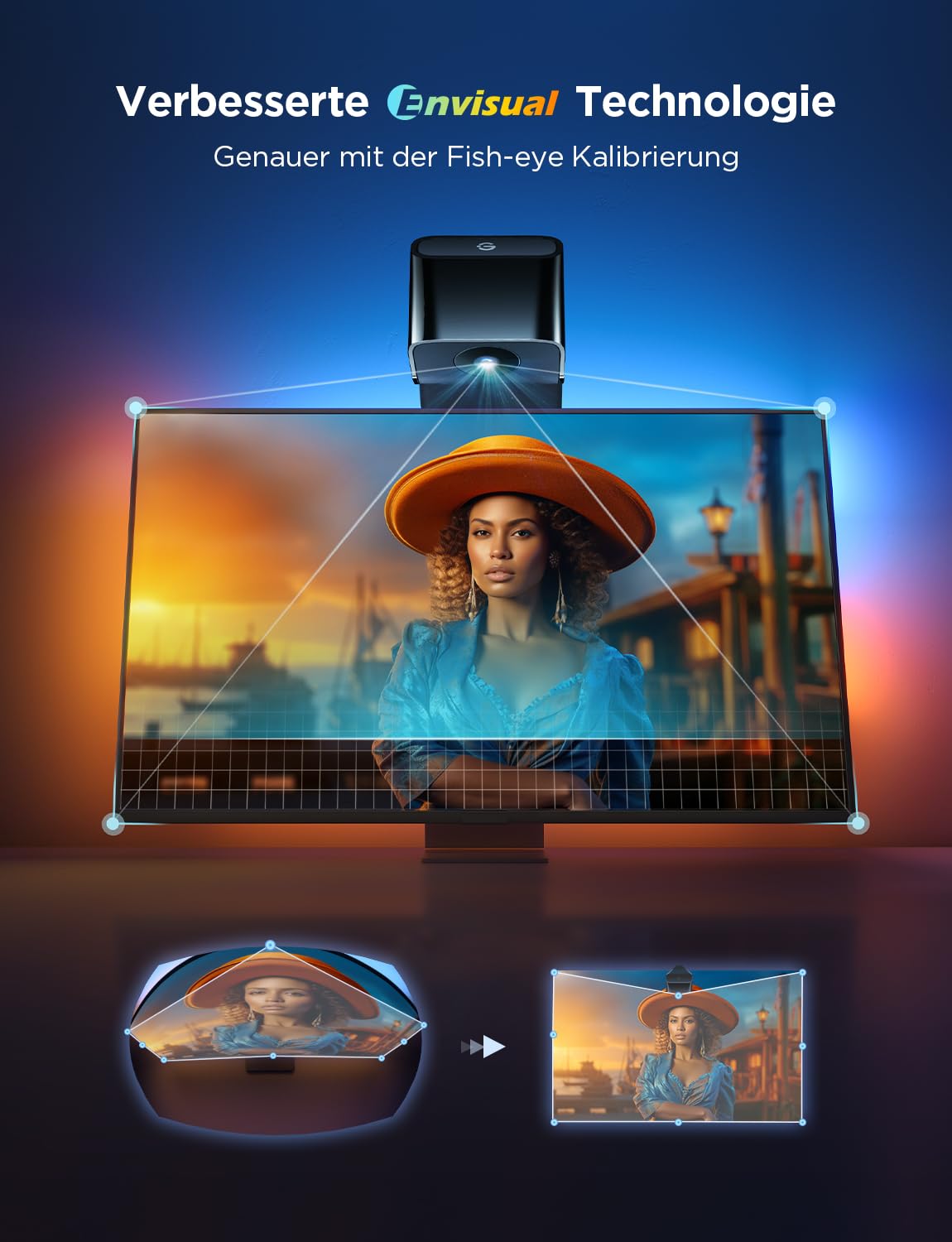 Govee TV-Hintergrundbeleuchtung mit Kamera-Sync (LED-Strip)