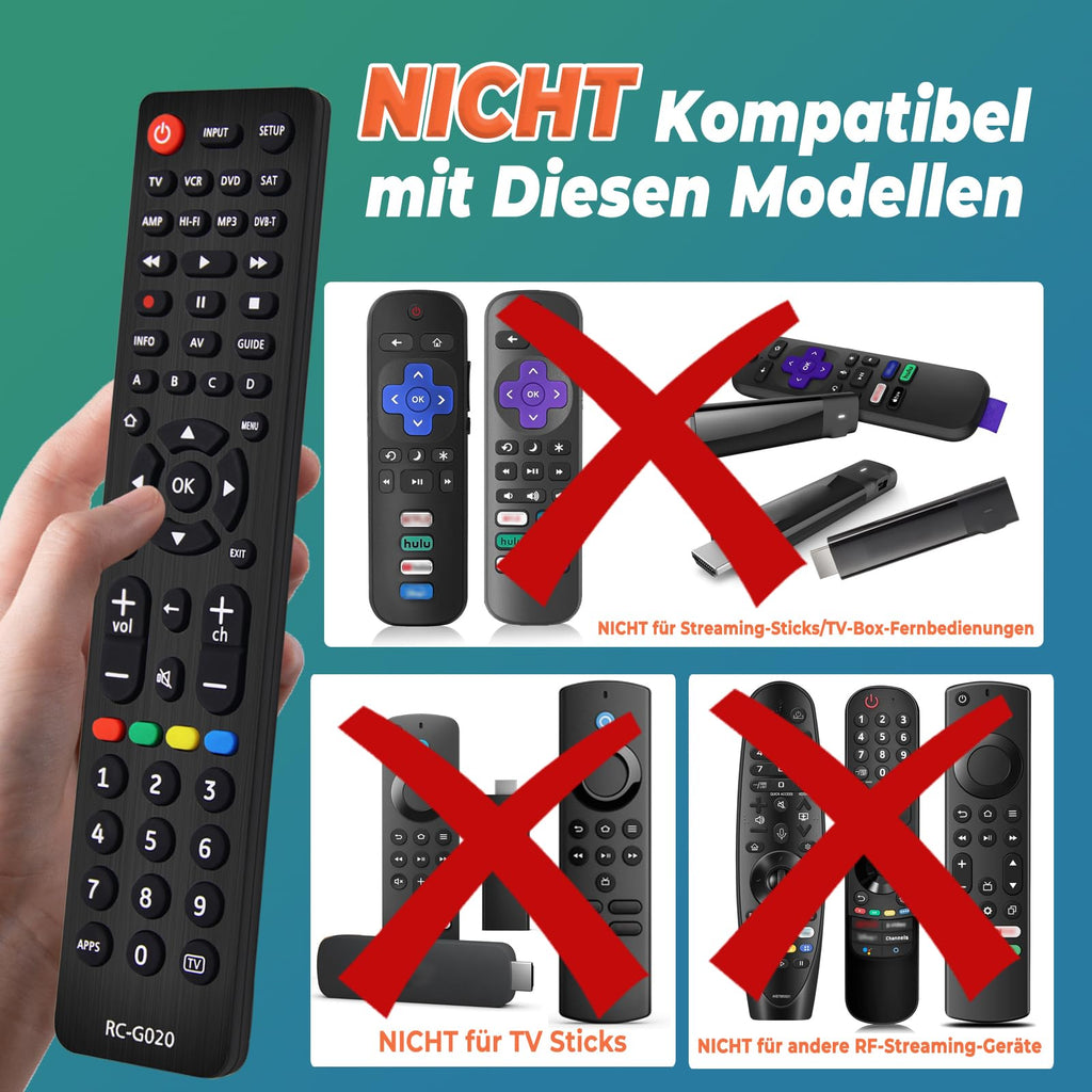 Hama 8-in-1 Universalfernbedienung