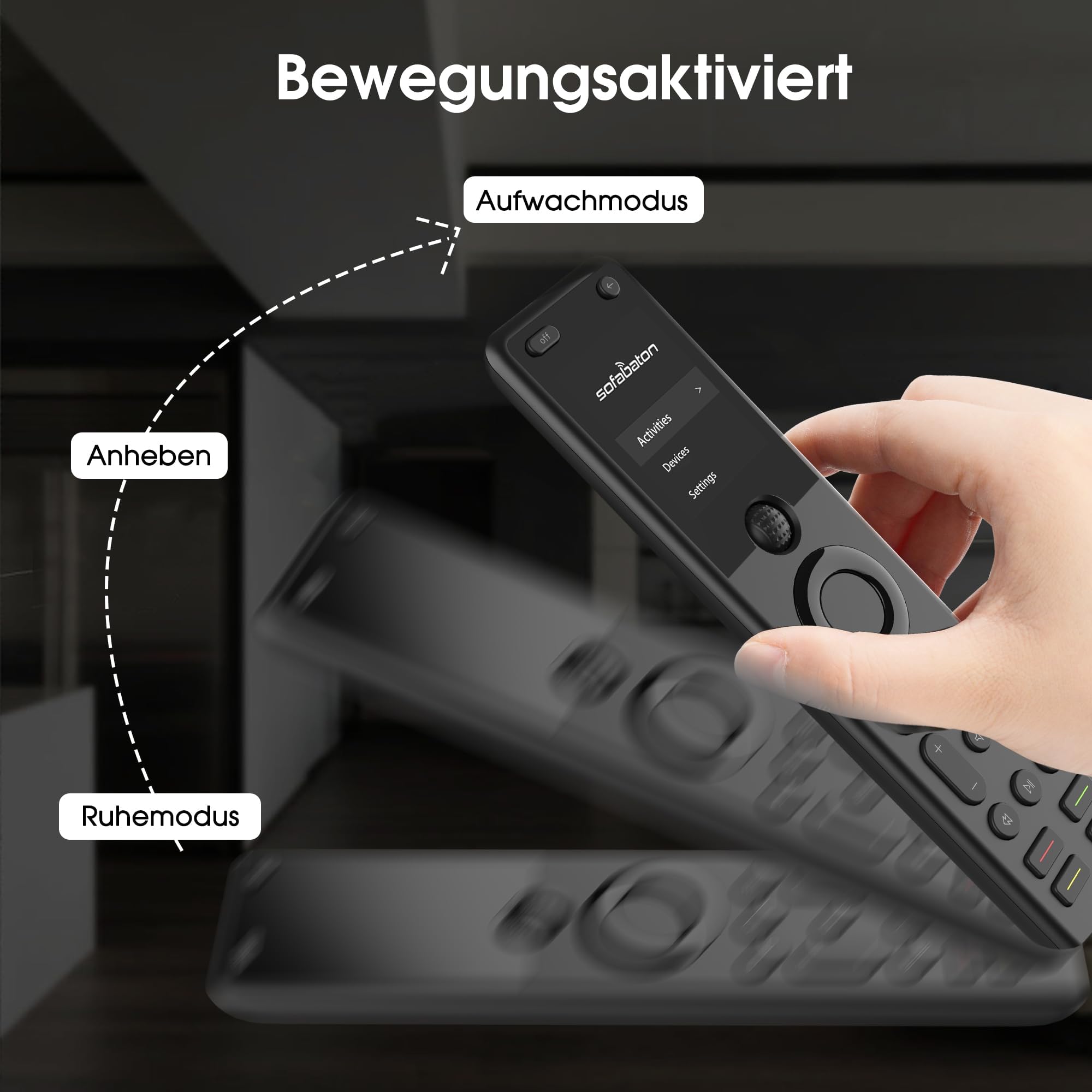 SofaBaton X1S – Smarte Universalfernbedienung mit Hub (Alexa & App)