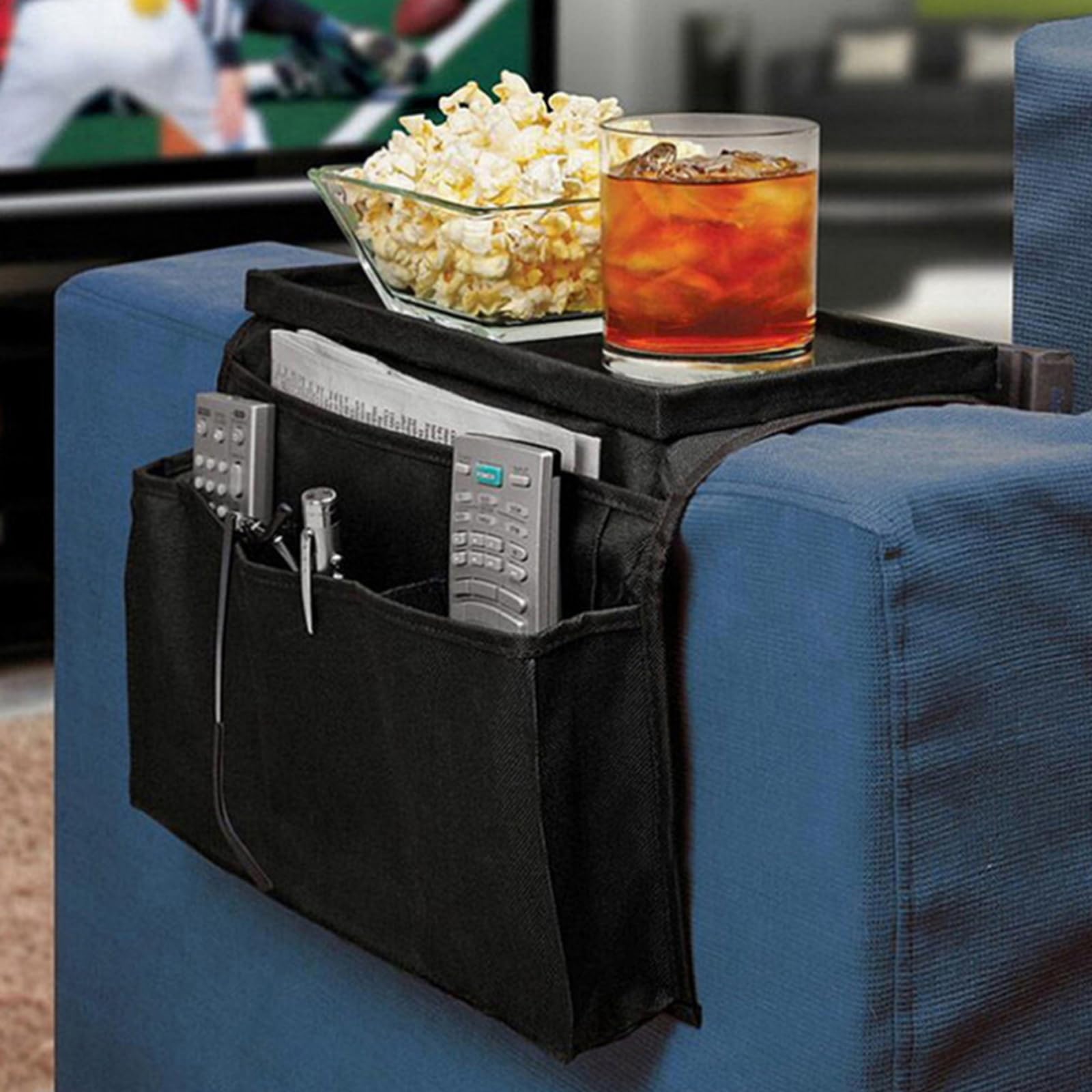 Sofa-Organizer für die Armlehne – Fernbedienungshalter mit Fächern