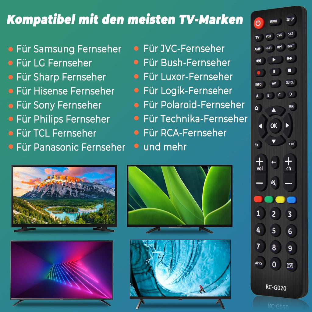 Hama 8-in-1 Universalfernbedienung